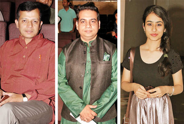 (L) Partha Sarthi Sen Sharma (C) Waseem Siddiqui (R) Geet (BCCL/ Aditya Yadav)