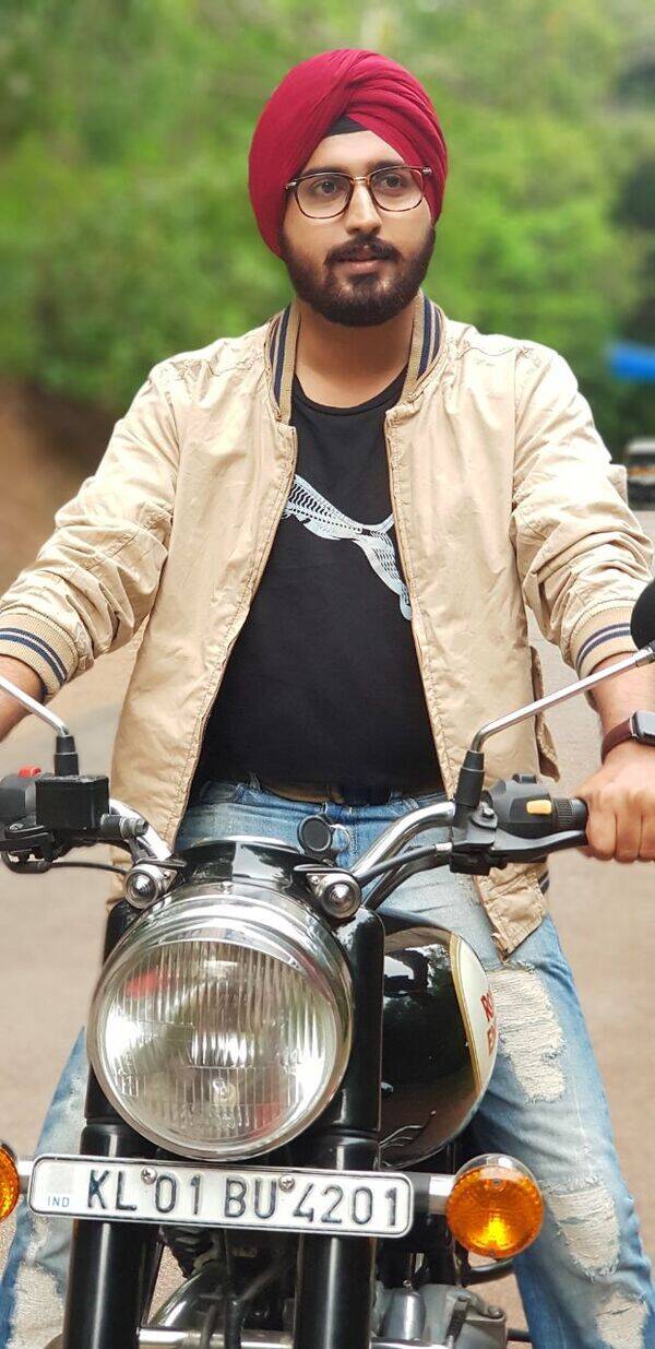 Arun Raghavan in Sardarji looks.