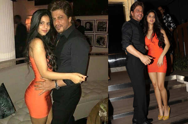 suhana khan orange dress Suhana Khan's Birthday Party Was A Summer Fiesta In Her Orange Dress