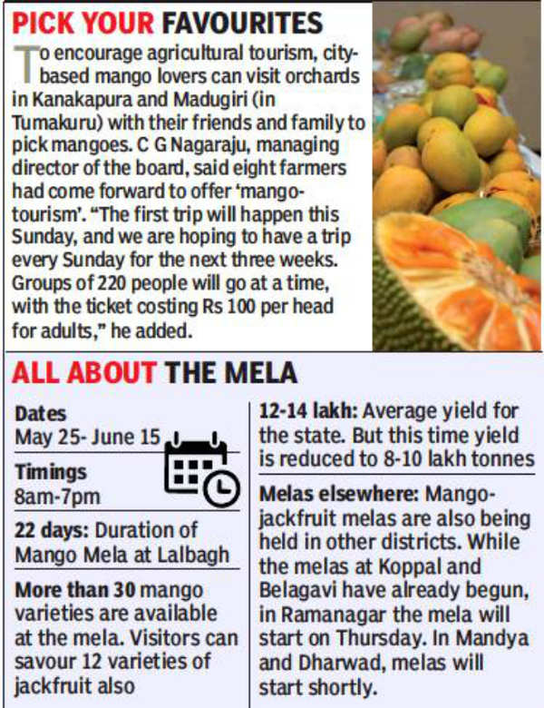 Metro Lalbagh mela Buy mangoes at Metro stations as well Bengaluru