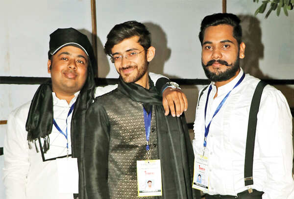 Yaqshan, Fahad and Raja Ranjan (BCCL/ Unmesh Pandey)