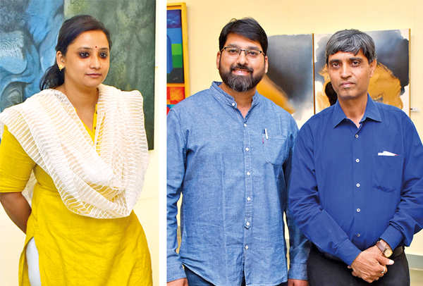 Lucknowites witness a mixed bag on canvas | Events Movie News - Times ...