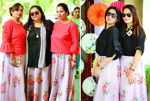 (L) Shikha, Ranjna and Shilpi (R) Simran and Poonam (BCCL/ Pankaj Singh)