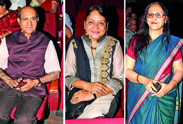 (L) Anis Ansari (C) Anita Narain (R) Dr Sabnam Rizvi (BCCL/ Aditya Yadav)