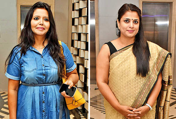 (L) Priyanka Dixit (R) Surabhi Srivastava (BCCL/ Vishnu Jaiswal)