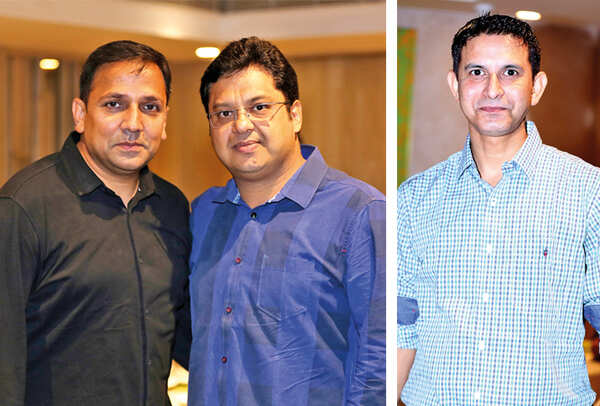 (L) Tanveer and Salil (R) Amrish (BCCL/ Aditya Yadav)