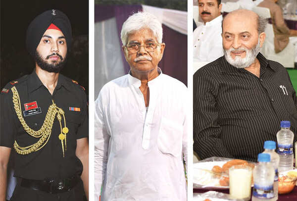 (L-R) Maj Jagmit Singh, Moid Ahmad and Zafaryab Jilani (BCCL/ Farhan Ahmad Siddiqui)