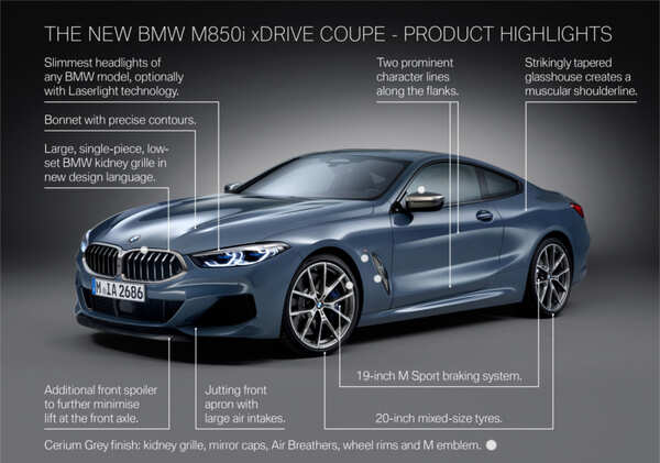 Bmw: BMW reveals all-new 8-Series at the Le Mans - Times of India