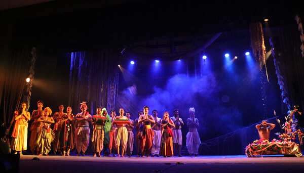 MPSD students perform Sanskrit play Kadambari | Events Movie News ...