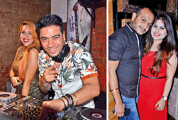 (L) DJ Neit and DJ Harsh (R) Jai and Jyotsana (BCCL/ IB Singh)