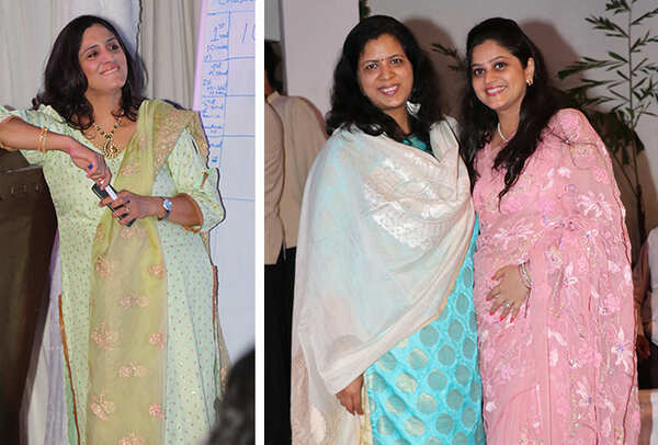 (L) Nidhee Kapoor (R) Dr Rupali and Bharati Kapoor (BCCL/ Unmesh Pandey)
