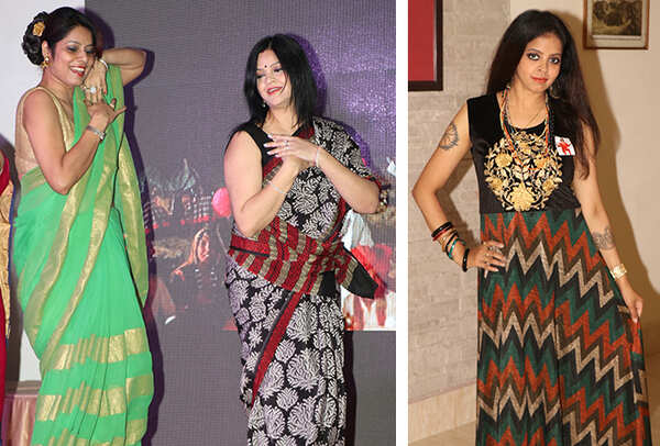 (L) Ruchi Khanna and Sunita Jaiswal (R) Shweta Singh (BCCL/ Unmesh Pandey)