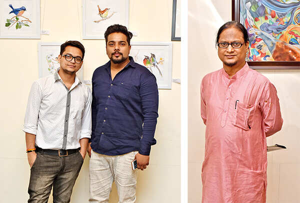 (L) Vishrut Kumar and Ashish Mishra (R) Alok Kumar (BCCL/ Vishnu Jaiswal)