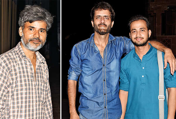 (L) Dharm Shree Singh (R) Yusuf and Rajat (BCCL/ Farhan Ahmad Siddiqui)