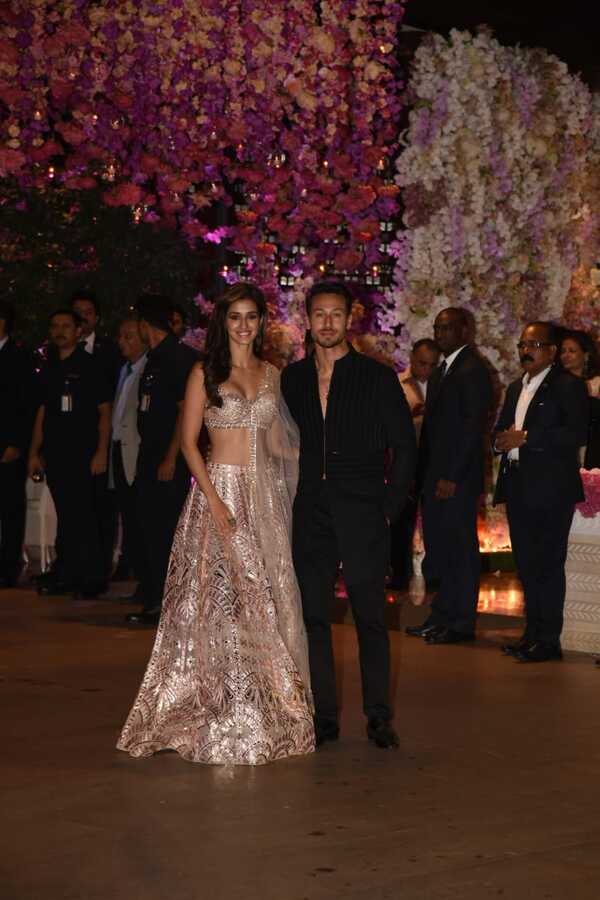 Disha-Tiger picture from Akash Ambani-Shloka Mehta engagement bash