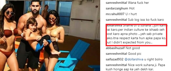 SRK's daughter Suhana gets trolled for wearing bikini on vacation