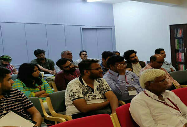 Participants at the workshop