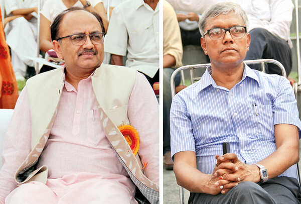(L) Siddharth Nath Singh (R) Dr Ajay Raja (BCCL/ Aditya Yadav)