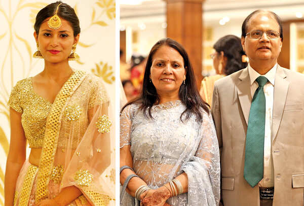 (L) Sanjala Sharma (R) Shailja and Rajiv Sharma (BCCL)