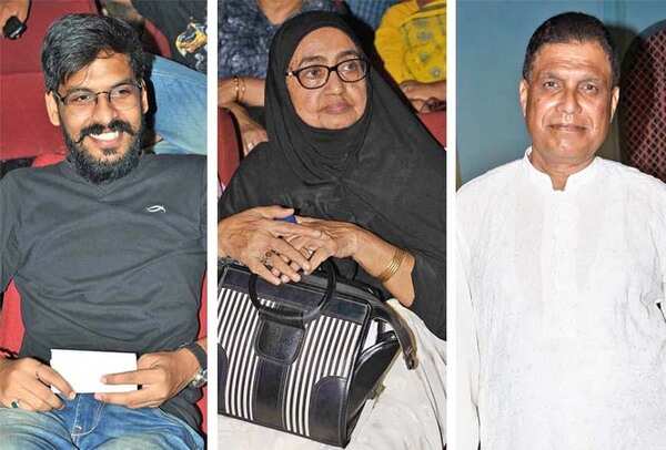 (L) Vivek Yadav (C) Asifa Zamani (R) Puneet Asthana (BCCL/ Farhan Ahmad Siddiqui)