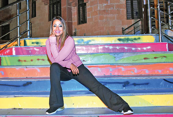 Kashmera Shah at Sangeet Natak Akademi in Lucknow (BCCL/ Farhan Ahmad Siddiqui)