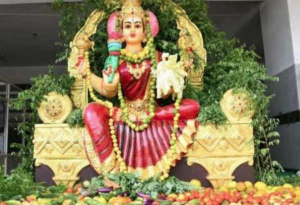 Goddess Kanaka Durga: Vijayawada: Shakambari Utsav Starts At Kanaka ...