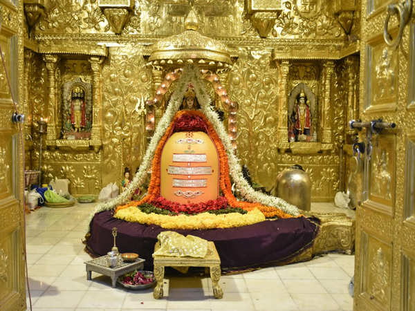 4 Gujarat shrines embellished with 400kg gold | Ahmedabad News