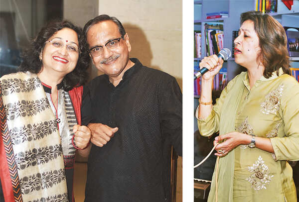 Deepti and Anoop Joshi (R) Manjula Hansraj (BCCL/ Farhan Ahmad Siddiqui)