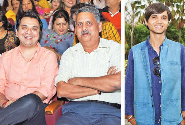 Gaurav Prakash and RK Chaturvedi (R) Privendra Singh (BCCL/ Farhan Ahmad Siddiqui)