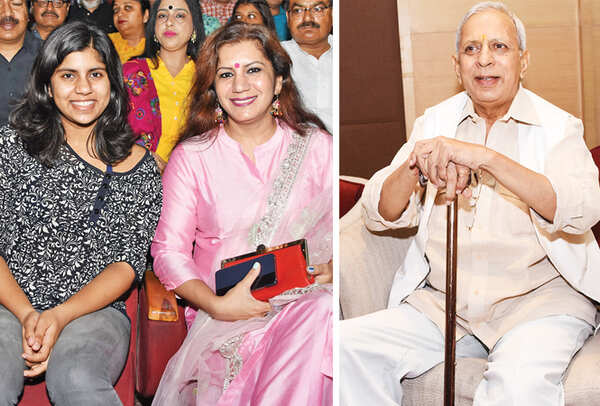Shalmal and Malvika Hari Om (R) Raman Kumar (BCCL/ Farhan Ahmad Siddiqui)