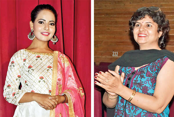 (L) Nandini Maurya (R) Rekha Bhatia (BCCL/ Vishnu Jaiswal)