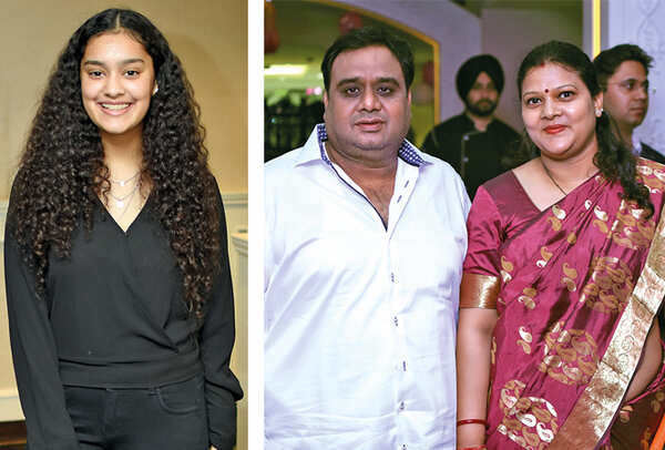 (L) Vanya Zaidi (R) Dr Jitendra and Dr Anita (BCCL/ Farhan Ahmad Siddiqui)