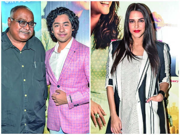 Pradeep Sarkar and Riddhi Sen; Neha Dhupia
