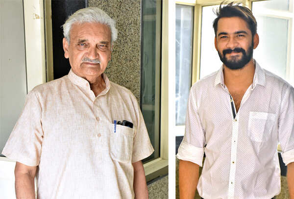 (L) Anil Rastogi (R) Dheeraj Bajpai (BCCL/ Vishnu Jaiswal)