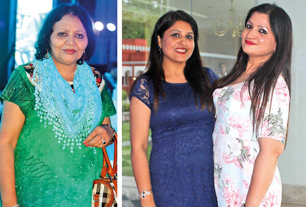 (L) Meena (R) Nancy and Sonal Agrawal (BCCL/ Arvind Kumar)