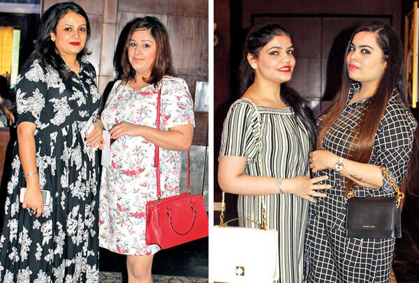 (L) Heena and Ambika (R) Raveena Beri and Kriti Singh (BCCL/ Arvind Kumar)