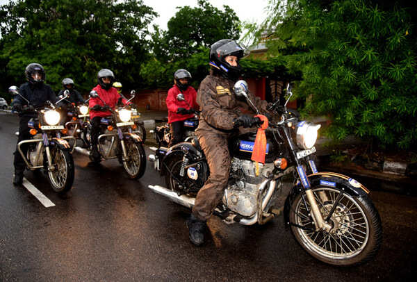 Bikers exploring Jaipur on their bikes