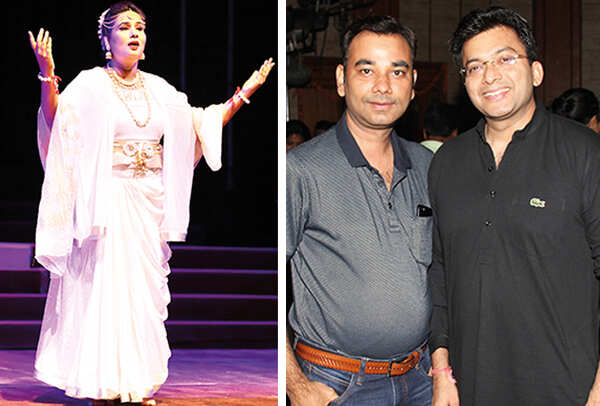 (L) Shubhra Mittal (R) Sanjay and Avichal (BCCL/ Aditya Yadav)
