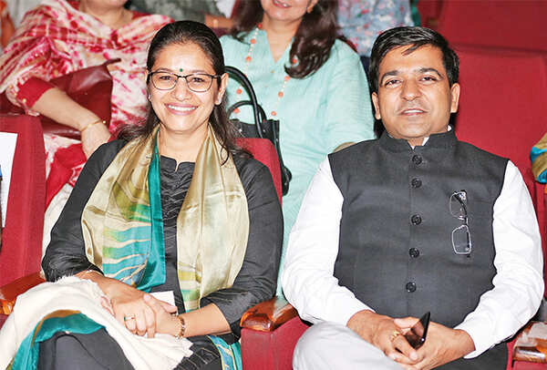Saloni (L) and Ashish Goyal (BCCL/ Aditya Yadav)