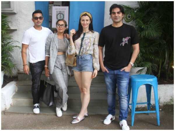 Shakeel, Amrita, Giorgia and Arbaaz
