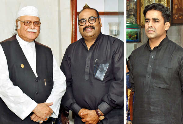 Nawab Jafar Mir Abdullah and Dr K Bazmi Yunus (R) Safi Yunus (BCCL/ Vishnu Jaiswal)