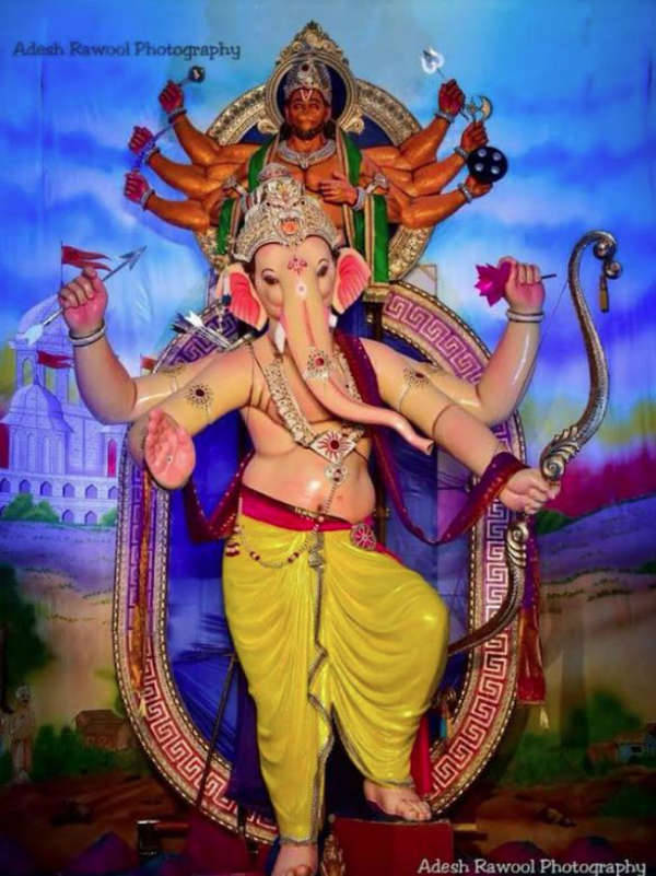 Minimal Lord Ganesh with Flute - PRINTS – Ganeshism Studio