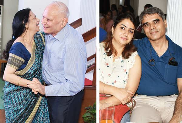 (L) Shashi and Arvind (R) Sarita and Praveen (BCCL/ Farhan Ahmad Siddiqui)