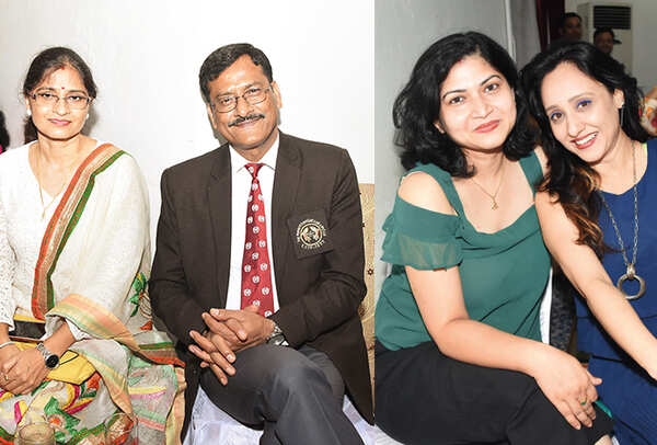 (L) Maya and Lt Col Shyam Singh Dhami (R) Suchi and Supreet (BCCL/ Farhan Ahmad Siddiqui)