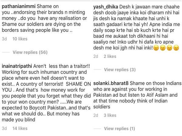 Sara Khan comments