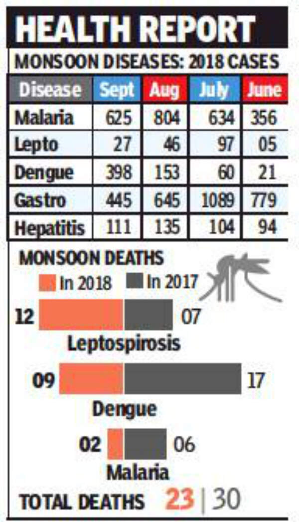 Mumbai: 5 die of dengue in September, monsoon diseases have killed 23 ...