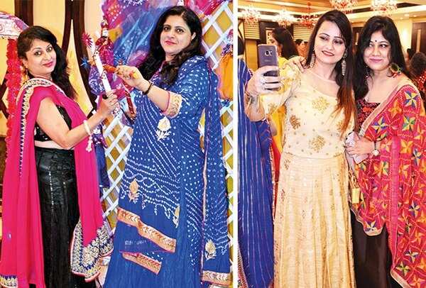 (L) Ekta and Pooja (R) Harsha and Deepika (BCCL/ IB Singh)