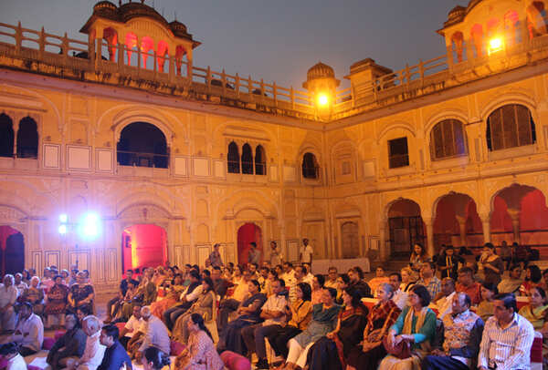 Audience in huge numbers attended the musical evening