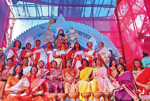 GREEN-VALLEY,-FARIDABAD-DURGA-PUJA