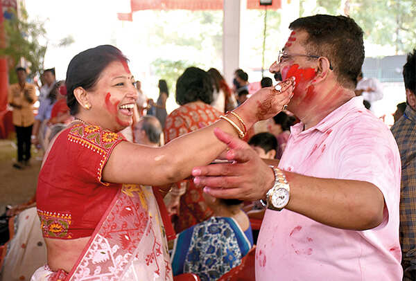 Shweta and Joyanto Sarkar (BCCL/ Vishnu Jaiswal)